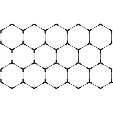LED korys (hexagon), 14HEX, 456W, šalta balta šviesa LED korys (hexagon), 14HEX, 456W, šalta balta šviesa