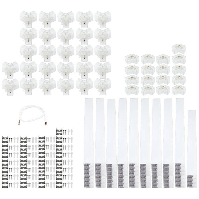 LED korys (hexagon), 14HEX, 456W, šalta balta šviesa LED korys (hexagon), 14HEX, 456W, šalta balta šviesa