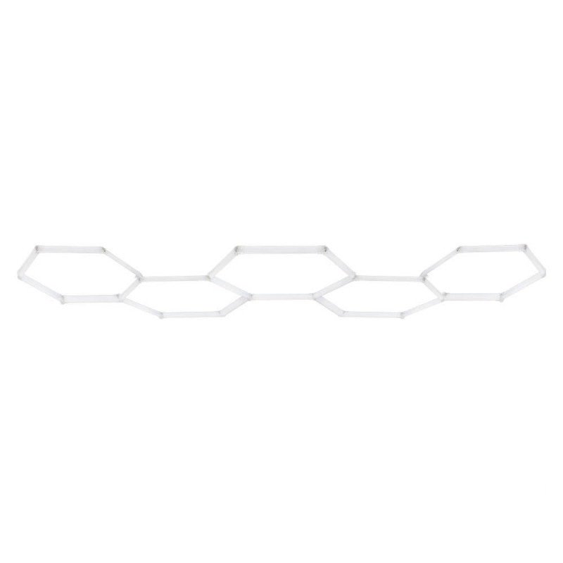 LED korys (hexagon), 5HEX, 203W, šalta balta šviesa