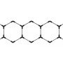 LED korys (hexagon), 5HEX, 199W, šalta balta šviesa