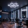 LED korys (hexagon), 6HEX, 126W, šalta balta šviesa