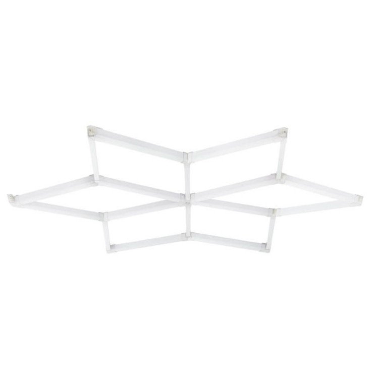 LED korys (hexagon), 6HEX, 126W, šalta balta šviesa