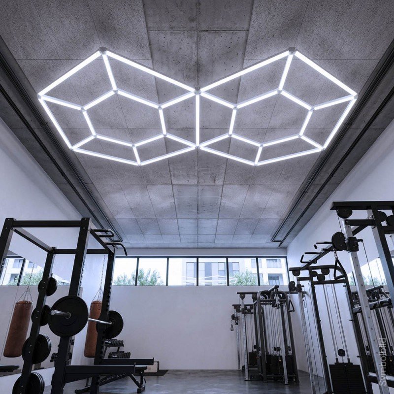 LED korys (hexagon), 14HEX, 315W, šalta balta šviesa LED korys (hexagon), 14HEX, 315W, šalta balta šviesa