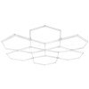 LED korys (hexagon), 12HEX, 294W, šalta balta šviesa