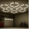 LED korys (hexagon), 6HEX, 306W, šalta balta šviesa LED korys (hexagon), 6HEX, 306W, šalta balta šviesa