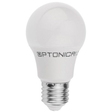 LED lemputė E27 A60 9W, dimeriuojama, šalta balta šviesa