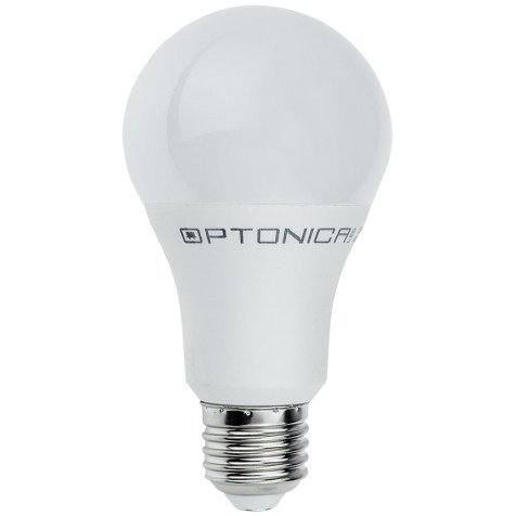 LED lemputė E27 A60 15W, 5 metai garantija, šilta balta šviesa