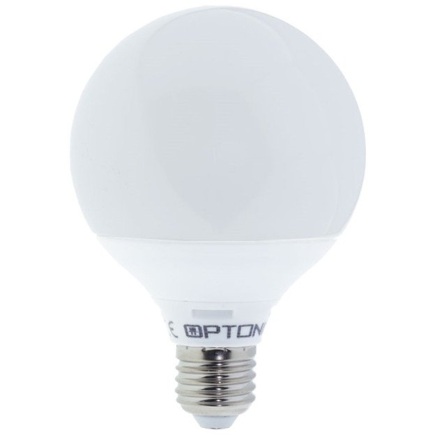 LED lemputė E27 G95 12W, 5 metai garantija, šalta balta šviesa LED lemputė E27 G95 12W, 5 metai garantija, šalta balta šviesa