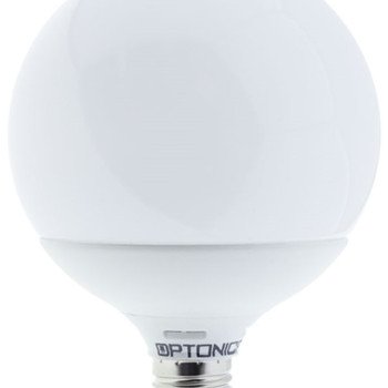 LED lemputė E27 G125 15W, 5 metai garantija, šalta balta šviesa