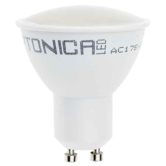 LED lemputė GU10 5W, 5 metai garantija, neutrali balta šviesa