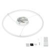 LED pakabinamas šviestuvas, 30W, baltas, dimeriuojamas, nuotolinis valdymas, CCT