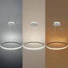 LED pakabinamas šviestuvas, 30W, baltas, dimeriuojamas, nuotolinis valdymas, CCT