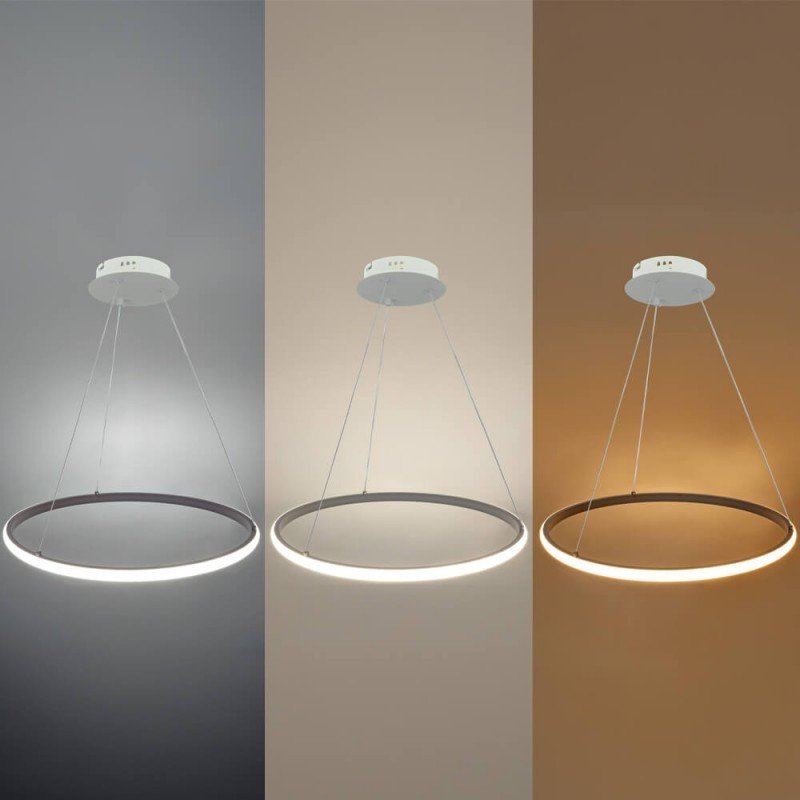 LED pakabinamas šviestuvas, 30W, baltas, dimeriuojamas, nuotolinis valdymas, CCT
