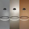 LED pakabinamas šviestuvas, 30W, juodas, dimeriuojamas, nuotolinis valdymas, CCT LED pakabinamas šviestuvas, 30W, juodas, dimeriuojamas, nuotolinis valdymas, CCT