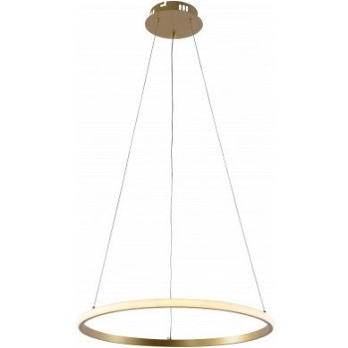 LED pakabinamas šviestuvas, 30W, šlifuotas auksas, dimeriuojamas, nuotolinis valdymas, CCT LED pakabinamas šviestuvas, 30W, šlifuotas auksas, dimeriuojamas, nuotolinis valdymas, CCT