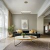 LED pakabinamas šviestuvas, 30W, šlifuotas auksas, dimeriuojamas, nuotolinis valdymas, CCT LED pakabinamas šviestuvas, 30W, šlifuotas auksas, dimeriuojamas, nuotolinis valdymas, CCT