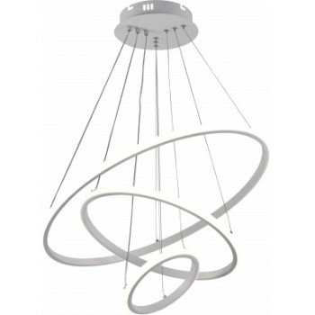 LED pakabinamas šviestuvas, 78W, baltas, dimeriuojamas, nuotolinis valdymas, CCT