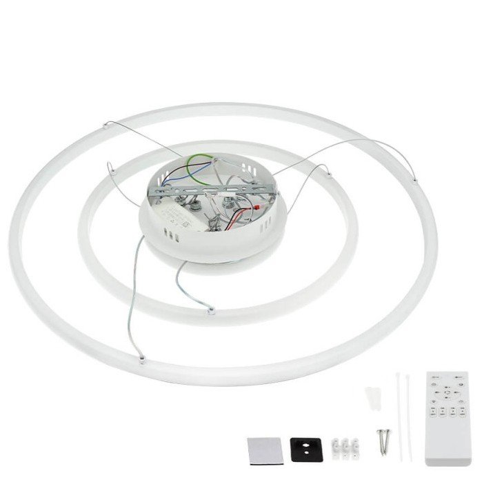 LED pakabinamas šviestuvas, 78W, baltas, dimeriuojamas, nuotolinis valdymas, CCT LED pakabinamas šviestuvas, 78W, baltas, dimeriuojamas, nuotolinis valdymas, CCT