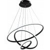 LED pakabinamas šviestuvas, 78W, juodas, dimeriuojamas, nuotolinis valdymas, CCT LED pakabinamas šviestuvas, 78W, juodas, dimeriuojamas, nuotolinis valdymas, CCT