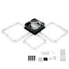 LED lubų šviestuvas, 50W, juodas, dimeriuojamas, nuotolinis valdymas, CCT LED lubų šviestuvas, 50W, juodas, dimeriuojamas, nuotolinis valdymas, CCT
