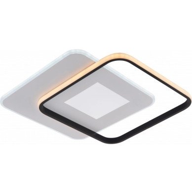 LED lubų šviestuvas, 60W, baltas/juodas, dimeriuojamas, nuotolinis valdymas, CCT LED lubų šviestuvas, 60W, baltas/juodas, dimeriuojamas, nuotolinis valdymas, CCT