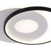 LED lubų šviestuvas, 54W, baltas/juodas, dimeriuojamas, nuotolinis valdymas, CCT