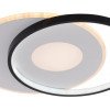 LED lubų šviestuvas, 54W, baltas/juodas, dimeriuojamas, nuotolinis valdymas, CCT