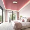 LED lubų šviestuvas, 42W, sidabrinis, dimeriuojamas, nuotolinis valdymas, CCT