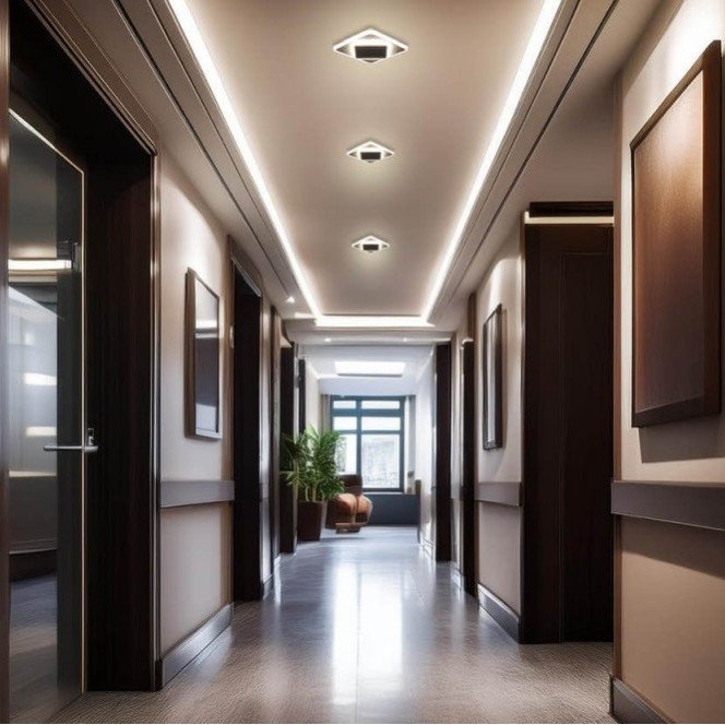 LED sieninis šviestuvas, baltas, 23W, CCT LED sieninis šviestuvas, baltas, 23W, CCT