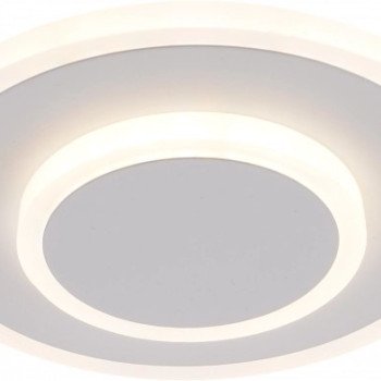 LED sieninis šviestuvas, baltas, 16W, CCT