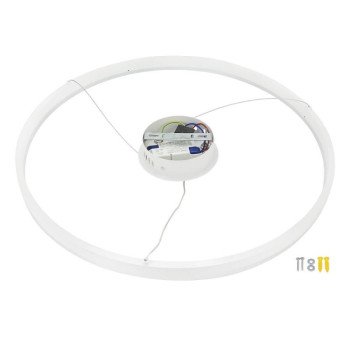 LED pakabinamas šviestuvas, 22W, baltas, šilta balta šviesa