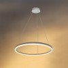 LED pakabinamas šviestuvas, 22W, baltas, šilta balta šviesa