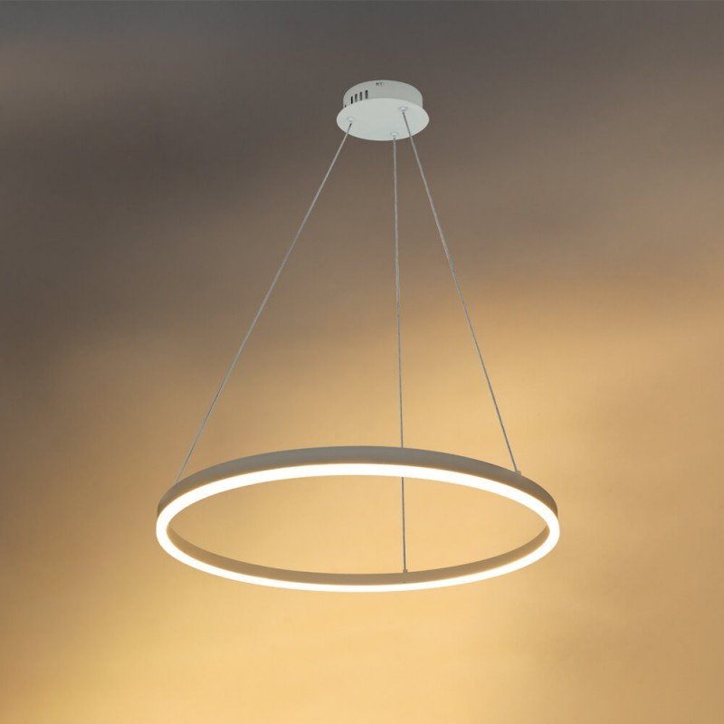 LED pakabinamas šviestuvas, 22W, baltas, šilta balta šviesa