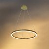 LED pakabinamas šviestuvas, 22W, satino aukso, šilta balta šviesa LED pakabinamas šviestuvas, 22W, satino aukso, šilta balta šviesa