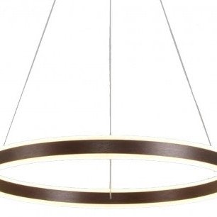 LED pakabinamas šviestuvas, 36W, juodas smėlis, šilta balta šviesa