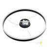 LED pakabinamas šviestuvas, 36W, juodas smėlis, šilta balta šviesa LED pakabinamas šviestuvas, 36W, juodas smėlis, šilta balta šviesa