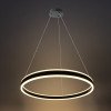 LED pakabinamas šviestuvas, 36W, juodas smėlis, šilta balta šviesa LED pakabinamas šviestuvas, 36W, juodas smėlis, šilta balta šviesa