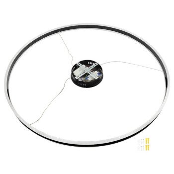 LED pakabinamas šviestuvas, 60W, juodas smėlis, šilta balta šviesa