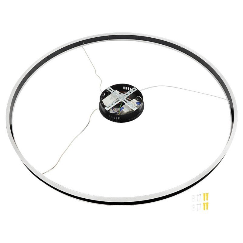 LED pakabinamas šviestuvas, 60W, juodas smėlis, šilta balta šviesa