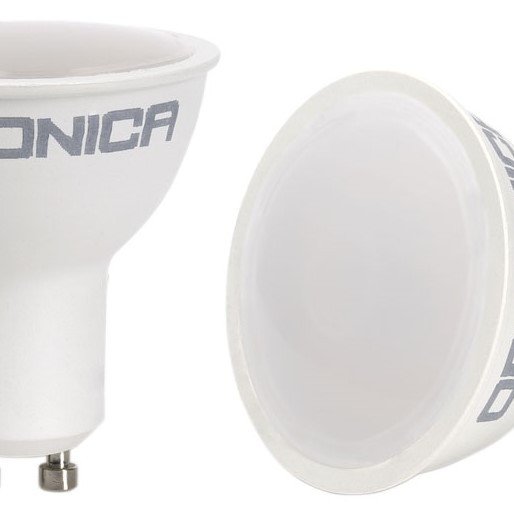 LED lemputė GU10 6.5W, šalta balta šviesa