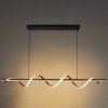 LED pakabinamas šviestuvas, 30W, juodas smėlis, šilta balta šviesa