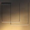 LED pakabinamas šviestuvas, 25W, juodas smėlis, šilta balta šviesa LED pakabinamas šviestuvas, 25W, juodas smėlis, šilta balta šviesa