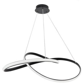 LED pakabinamas šviestuvas, 30W, juodas smėlis, šilta balta šviesa