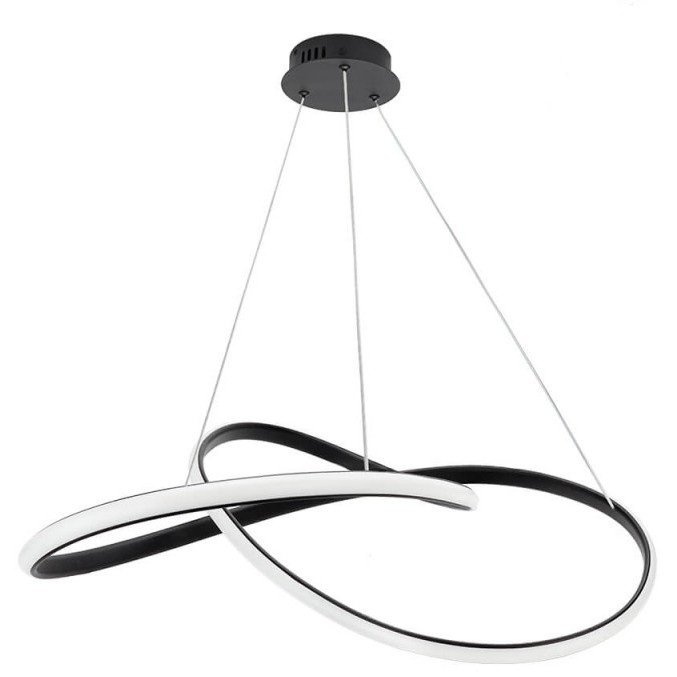 LED pakabinamas šviestuvas, 30W, juodas smėlis, šilta balta šviesa LED pakabinamas šviestuvas, 30W, juodas smėlis, šilta balta šviesa