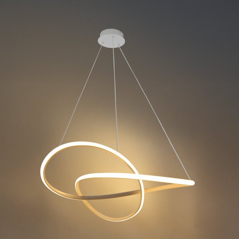 LED pakabinamas šviestuvas, 30W, baltas, šilta balta šviesa
