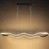 LED pakabinamas šviestuvas, 24W, juodas smėlis, šilta balta šviesa