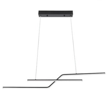 LED pakabinamas šviestuvas, 13W, juodas smėlis, šilta balta šviesa