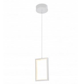 LED pakabinamas šviestuvas, 4W, baltas, šilta balta šviesa