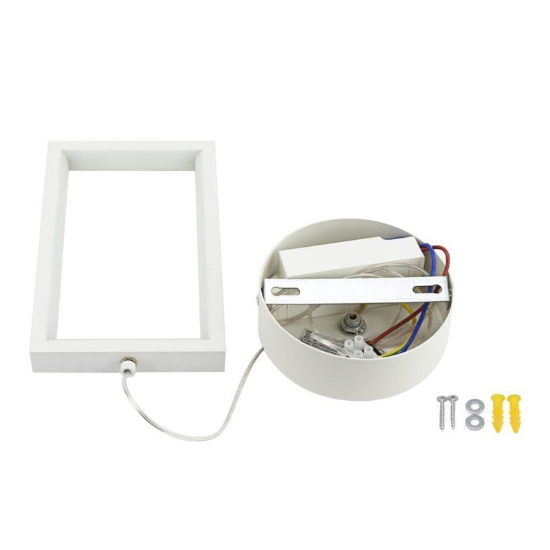 LED pakabinamas šviestuvas, 4W, baltas, šilta balta šviesa LED pakabinamas šviestuvas, 4W, baltas, šilta balta šviesa