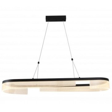 LED pakabinamas šviestuvas, 30W, juodas smėlis, šilta balta šviesa